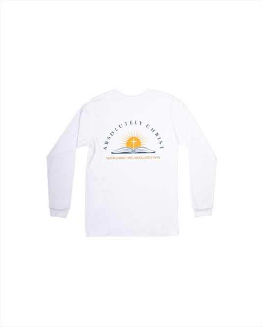 Absolutely Christ Christian t-shirt, faith-based graphic tee for everyday wear
