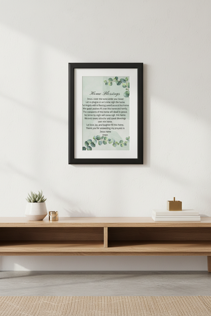 Home Blessings Wall Art