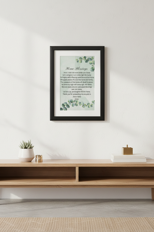 Home Blessings Wall Art