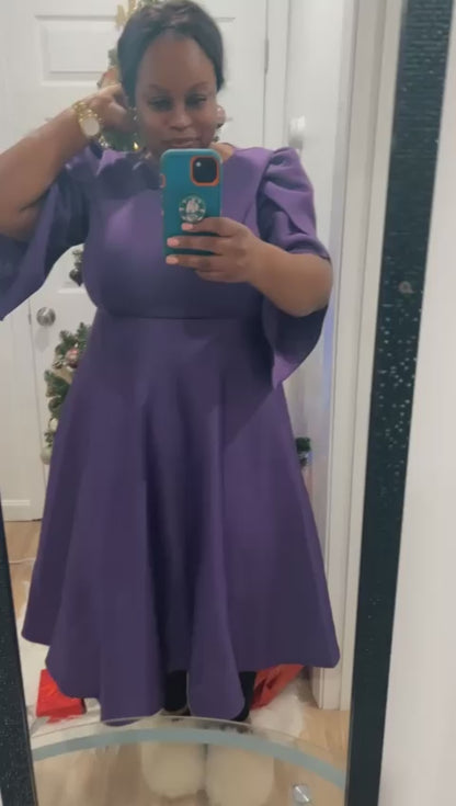 Women’s Church Maxi Dress – Elegant A-Line | Sunday Best Formal Dress